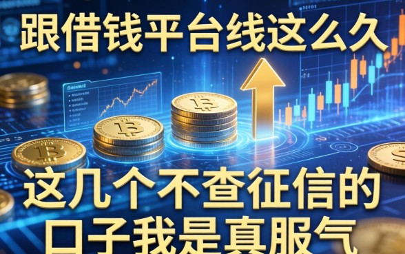 跟借钱平台对线这么久，这几个不查征信的口子我是真服气