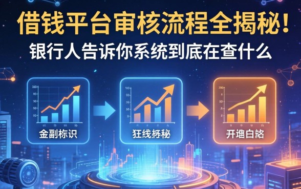 借钱平台审核流程全揭秘：银行人告诉你系统到底在查什么