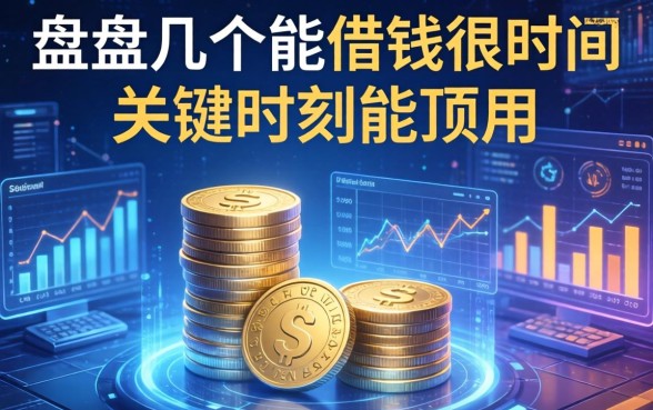 盘点几个能借钱很长时间的平台，关键时刻能顶用