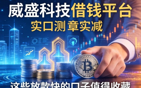 威盛科技借钱平台实测，这些放款快的口子值得收藏