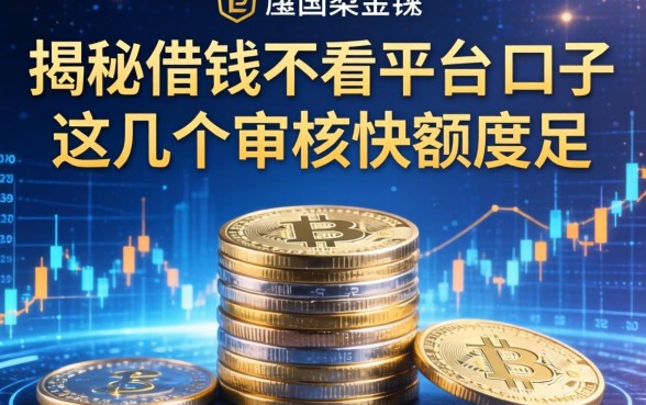 揭秘借钱不看平台的口子，这几个审核快额度足