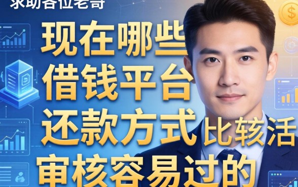 求助各位老哥，现在哪些借钱平台还款方式比较灵活，审核容易过的？