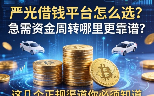 上饶借钱平台怎么选？急需资金周转哪里更靠谱？这几个正规渠道你必须知道