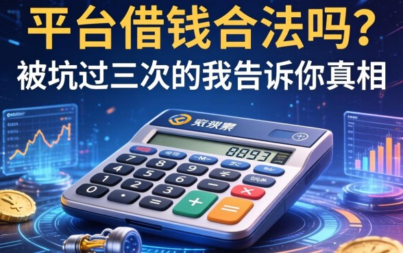 平台借钱合法吗？被坑过三次的我告诉你真相