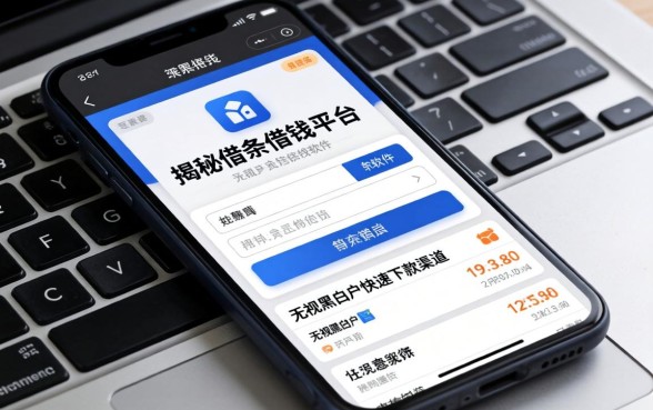揭秘借条借钱平台软件：无视黑白户快速下款渠道