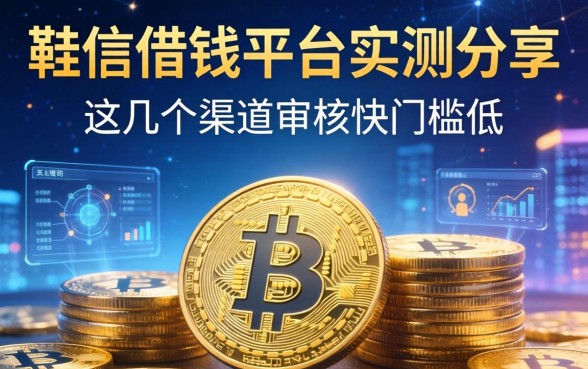 连信借钱平台实测分享，这几个渠道审核快门槛低