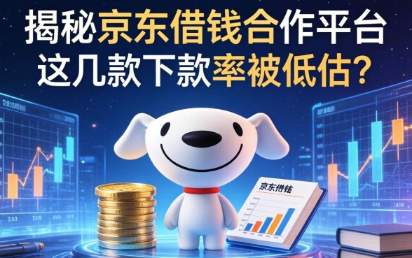 揭秘京东借钱合作平台：这几款下款率被低估了