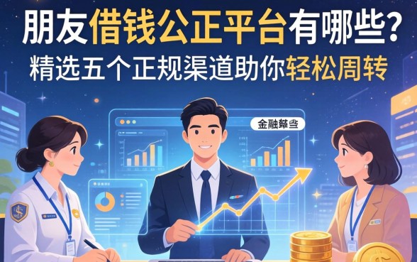 朋友借钱公正平台有哪些？精选五个正规渠道助你轻松周转