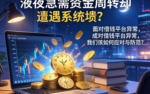 深夜急需资金周转却遭遇系统崩溃？面对借钱平台异常我们该如何应对与防范？