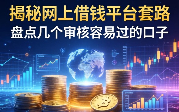 揭秘网上借钱平台套路，盘点几个审核容易过的口子