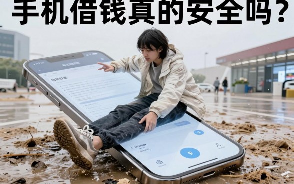 手机借钱真的安全吗？深陷债务泥潭的年轻人，如何识别手机平台借钱危害并成功上岸？