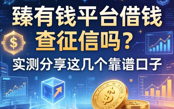 臻有钱平台借钱查征信吗？实测分享这几个靠谱口子