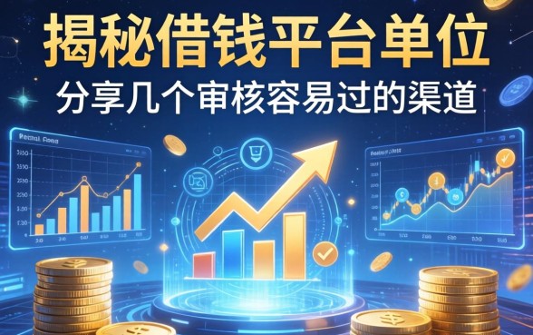揭秘借钱平台单位：分享几个审核容易过的渠道