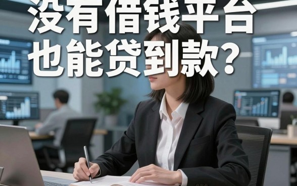 没有借钱平台也能贷到款？我采访了30多人后发现的真相