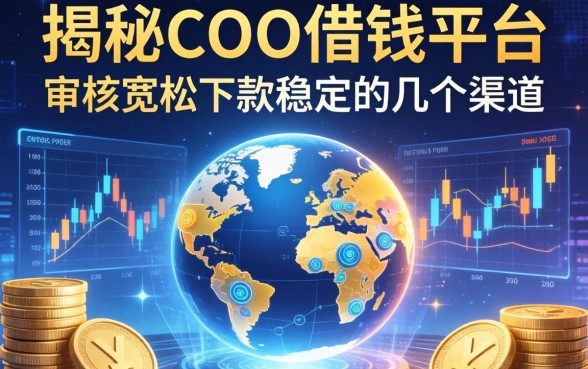 揭秘COO借钱平台：审核宽松且下款稳定的几个渠道