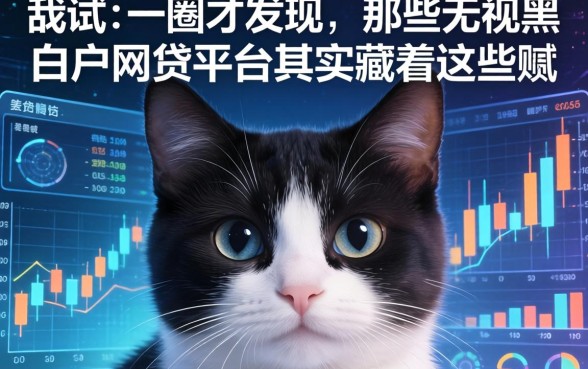 我试了一圈才发现，那些无视黑白户的网贷平台其实藏着这些猫腻