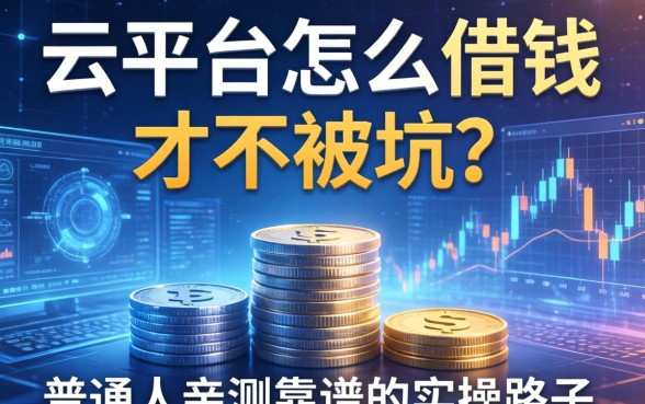 云平台怎么借钱才不被坑？普通人亲测靠谱的实操路子