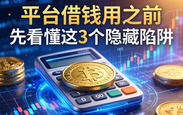 平台借钱用之前，先看懂这3个隐藏陷阱