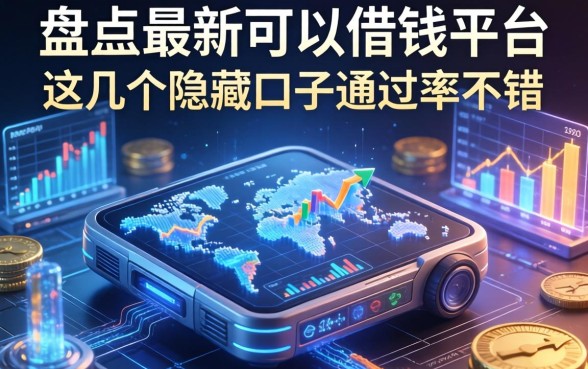 盘点最新可以借钱平台，这几个隐藏口子通过率不错