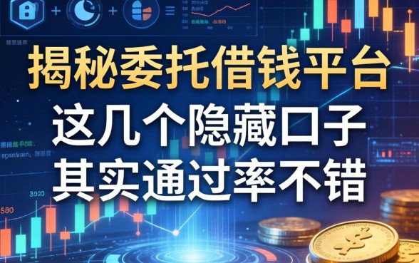 揭秘委托借钱平台：这几个隐藏口子其实通过率不错