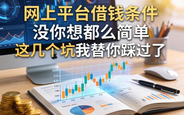 网上平台借钱条件没你想的那么简单，这几个坑我替你踩过了