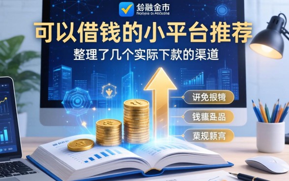 可以借钱的小平台推荐：整理了几个实际下款的渠道