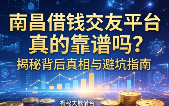 南昌借钱交友平台真的靠谱吗？揭秘背后真相与避坑指南