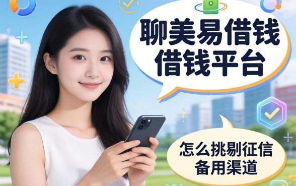 聊聊美易借钱借钱平台，顺便分享几个不怎么挑剔征信的备用渠道