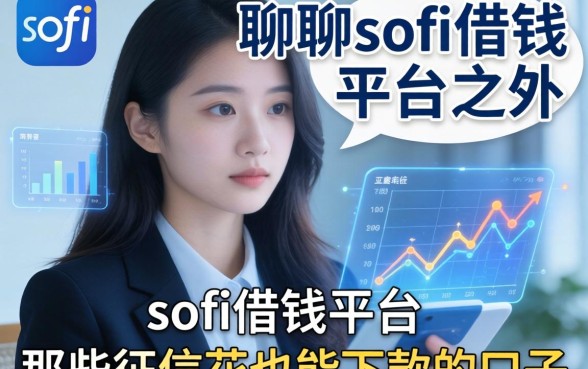 聊聊sofi借钱平台之外，那些征信花也能下款的口子