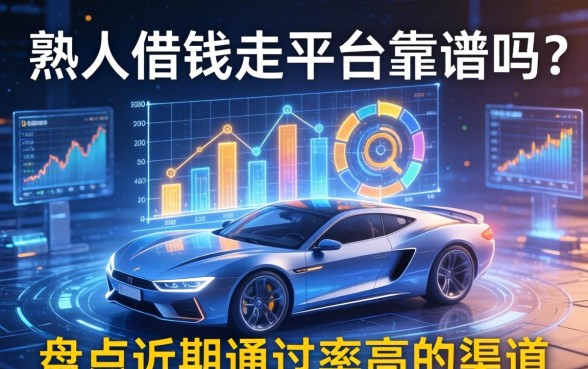 熟人借钱走平台靠谱吗？盘点近期通过率高的渠道