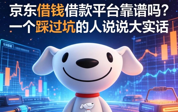 京东借钱借款平台靠谱吗？一个踩过坑的人说说大实话