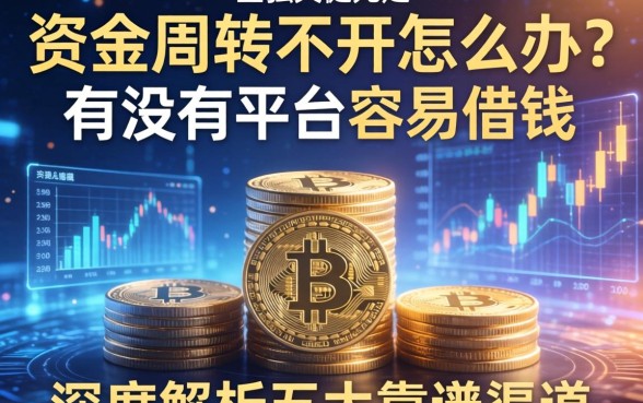 资金周转不开怎么办？有没有平台容易借钱的？深度解析五大靠谱渠道
