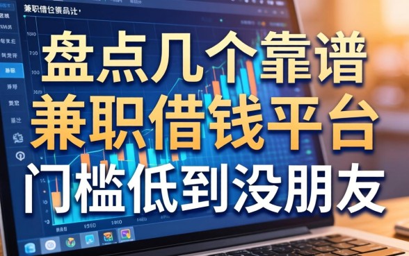 盘点几个靠谱的兼职借钱平台，门槛低到没朋友