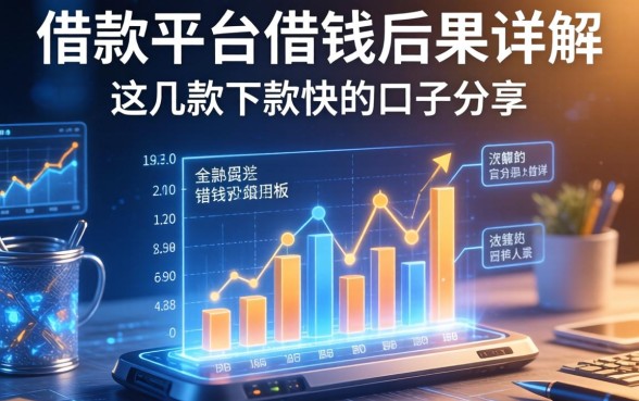 借款平台借钱后果详解：这几款下款快的口子分享