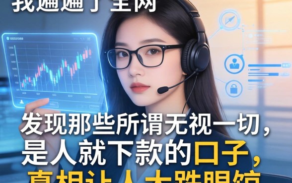 我翻遍了全网，发现那些所谓无视一切是人就下款的口子，真相让人大跌眼镜