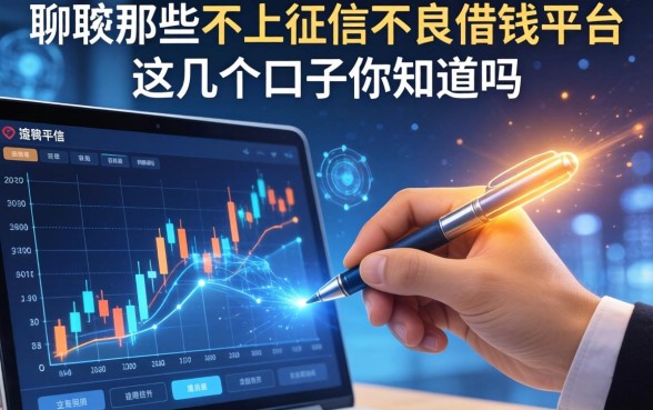 聊聊那些不上征信的不良借钱平台，这几个口子你知道吗