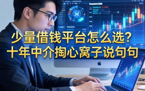 少量借钱平台怎么选?十年中介掏心窝子说几句