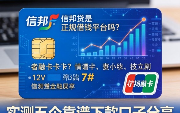 信邦卡贷是正规借钱平台吗？实测五个靠谱下款口子分享