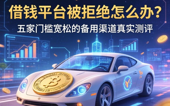 借钱平台被拒怎么办？五家门槛宽松的备用渠道真实测评