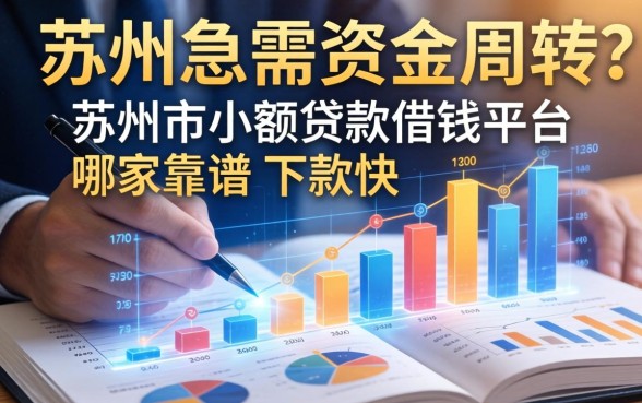 苏州急需资金周转怎么办？苏州市小额贷款借钱平台哪家靠谱且下款快？