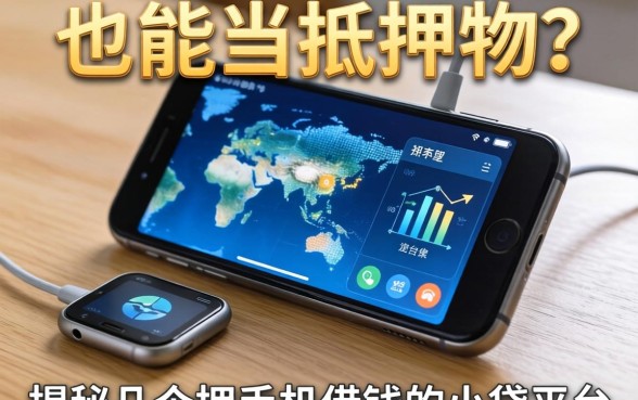 手机也能当抵押物？揭秘几个押手机借钱的小贷平台