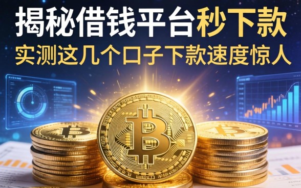 揭秘借钱平台秒下款：实测这几个口子下款速度惊人