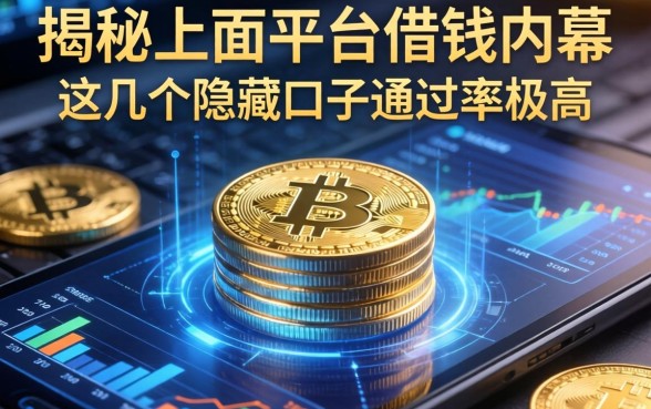 揭秘上面平台借钱内幕，这几个隐藏口子通过率极高