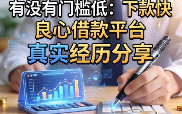 有没有那种门槛低、下款快的良心借款平台推荐？真实经历分享
