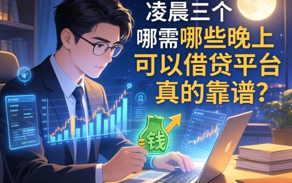 凌晨三点急需用钱，哪些晚上可以借钱平台真的靠谱？