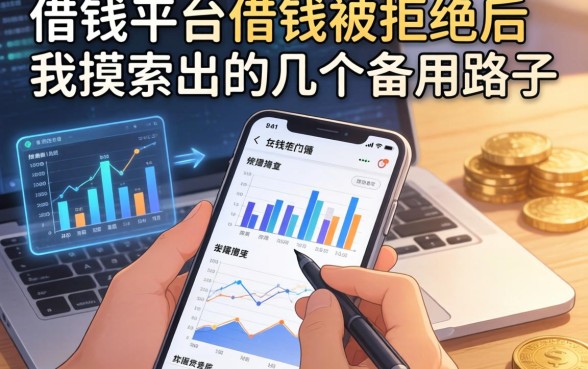 在借钱平台借钱被拒后，我摸索出的几个备用路子