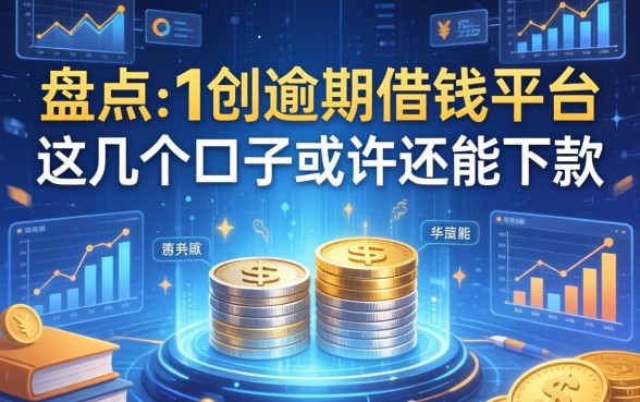 盘点当前逾期借钱平台，这几个口子或许还能下款