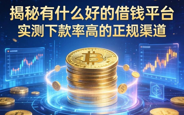 揭秘有什么好的借钱平台：实测下款率高的正规渠道