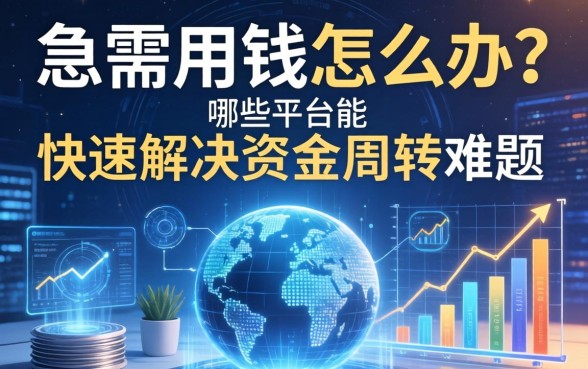 急需用钱怎么办？哪些平台能快速解决资金周转难题？