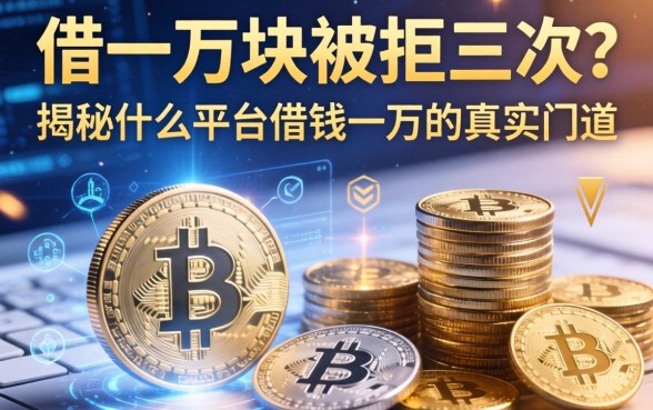 借一万块被拒三次？揭秘什么平台借钱一万的真实门道